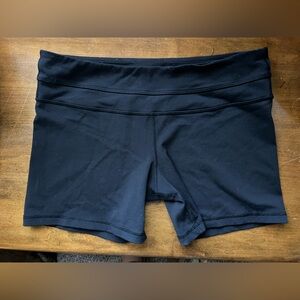 Lululemon Black Mid-Waisted Shorts